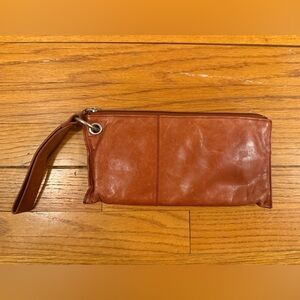 Hobo leather wristlet